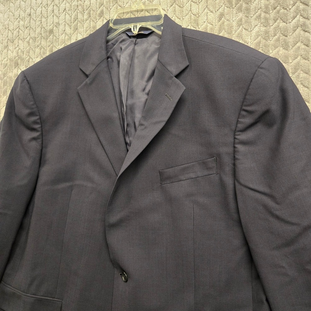 Brooks Brothers 346 Stretch Wool Blazer Jacket Men 46R Modern Business Navy Blue
